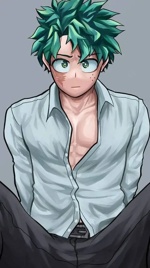 ai character: Deku background
