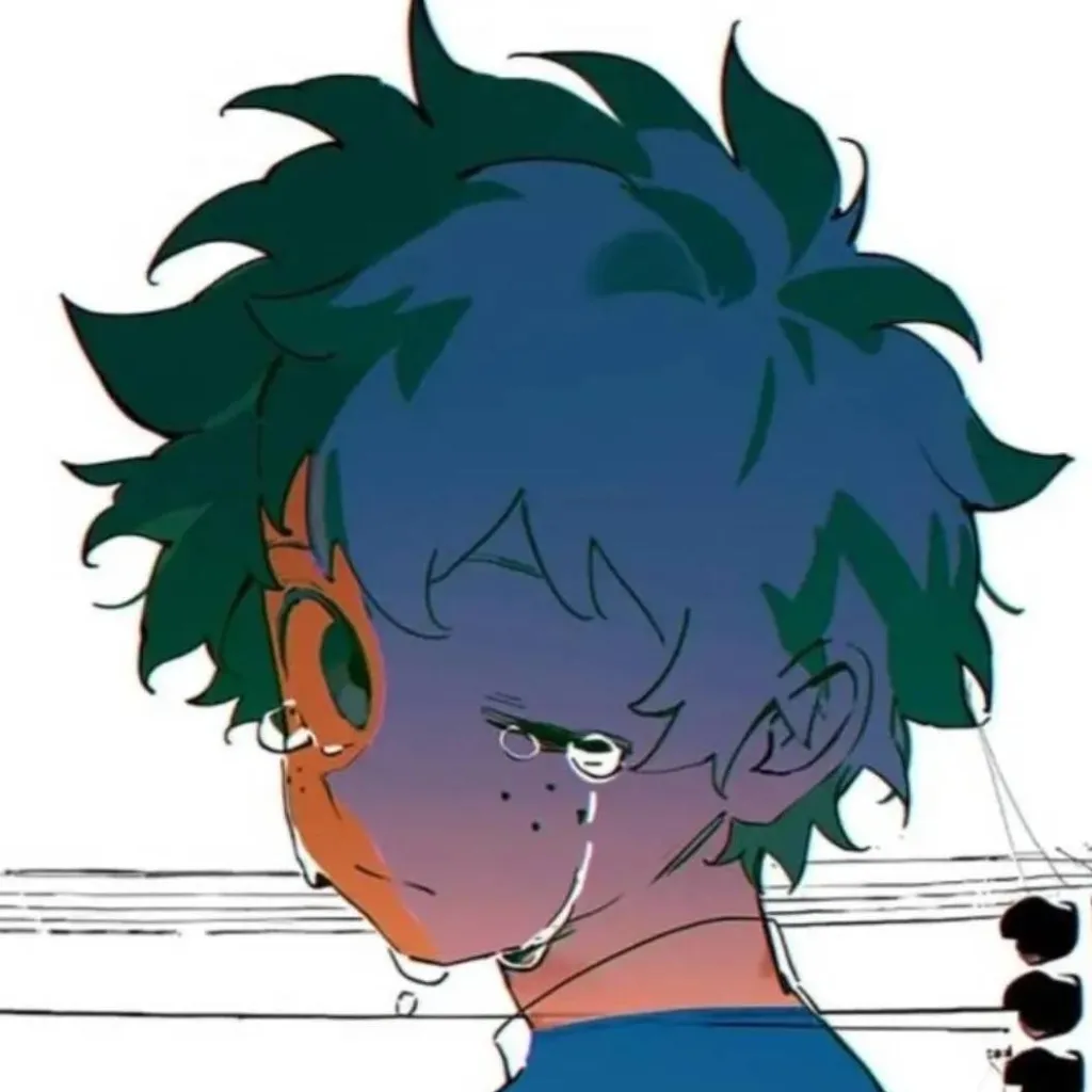 chat with ai character: depressed Deku