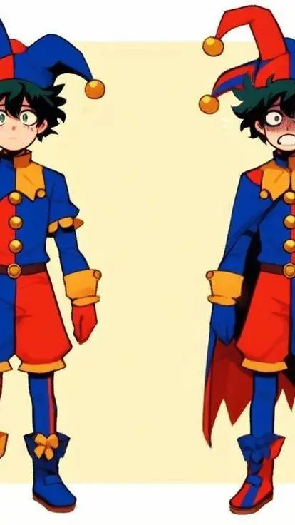 ai character: mha x tadc background