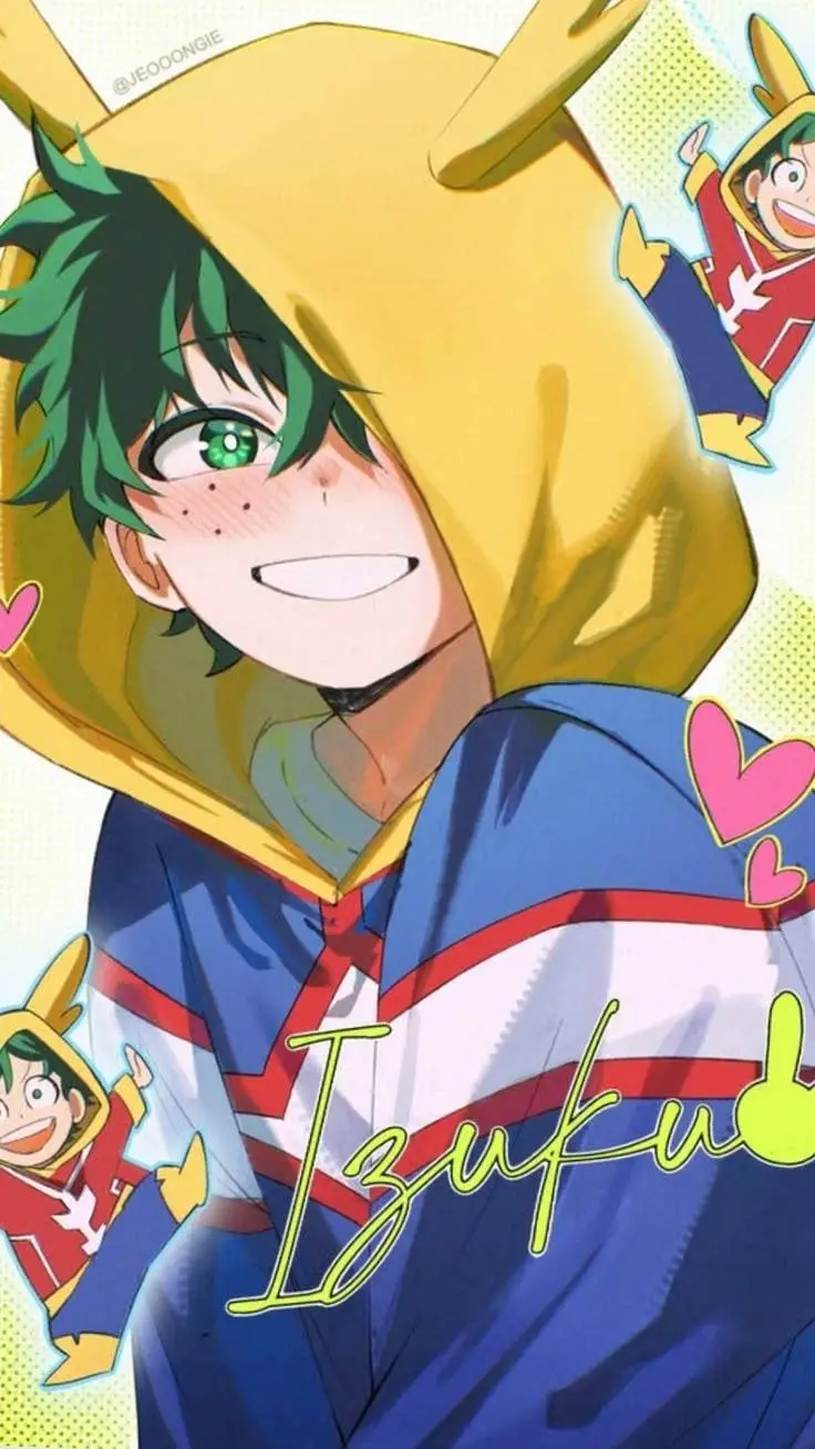 ai character: Deku background