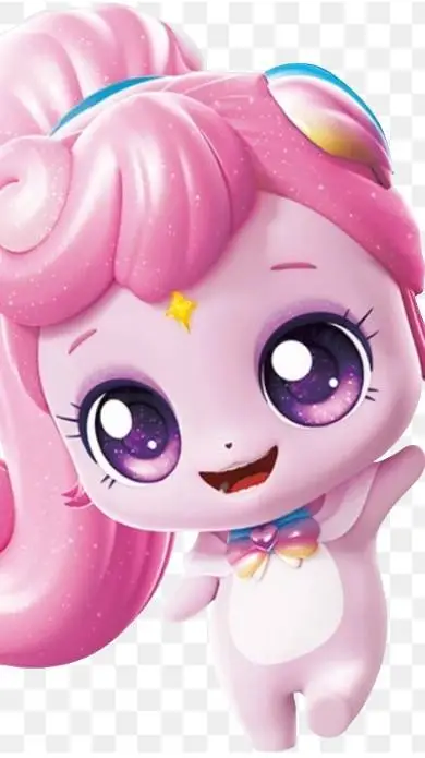 ai character: Shellyping~💕🩷 background