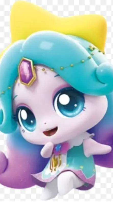 ai character: sparkleping background