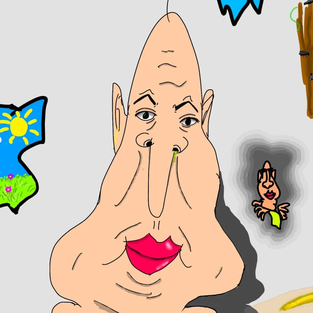 chat with ai character: Old ugly man