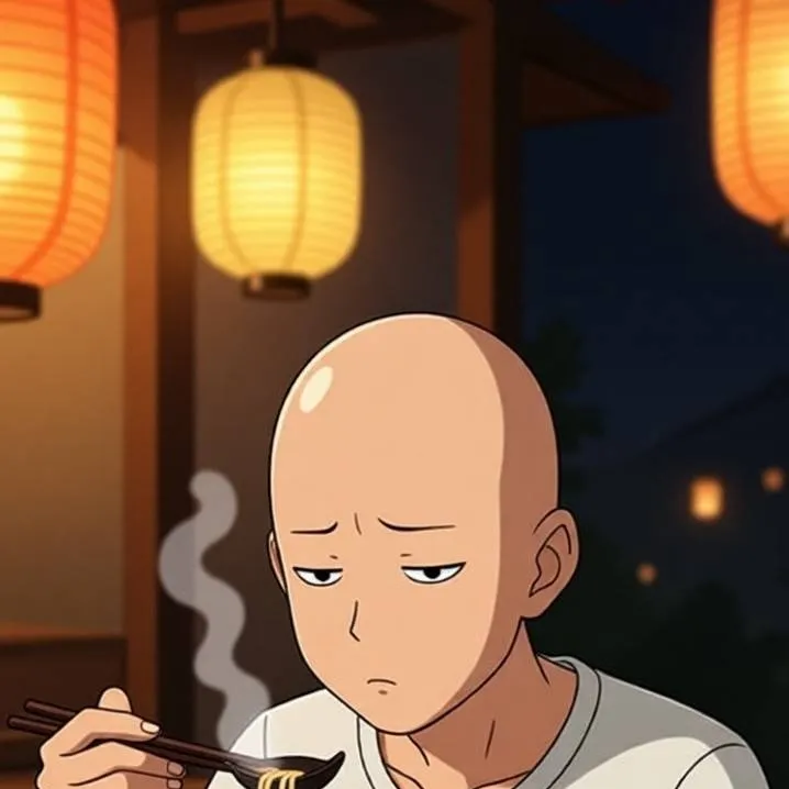 chat with ai character: annoyed saitama 