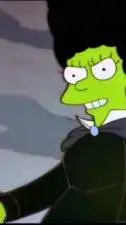 ai character: evil marge  background