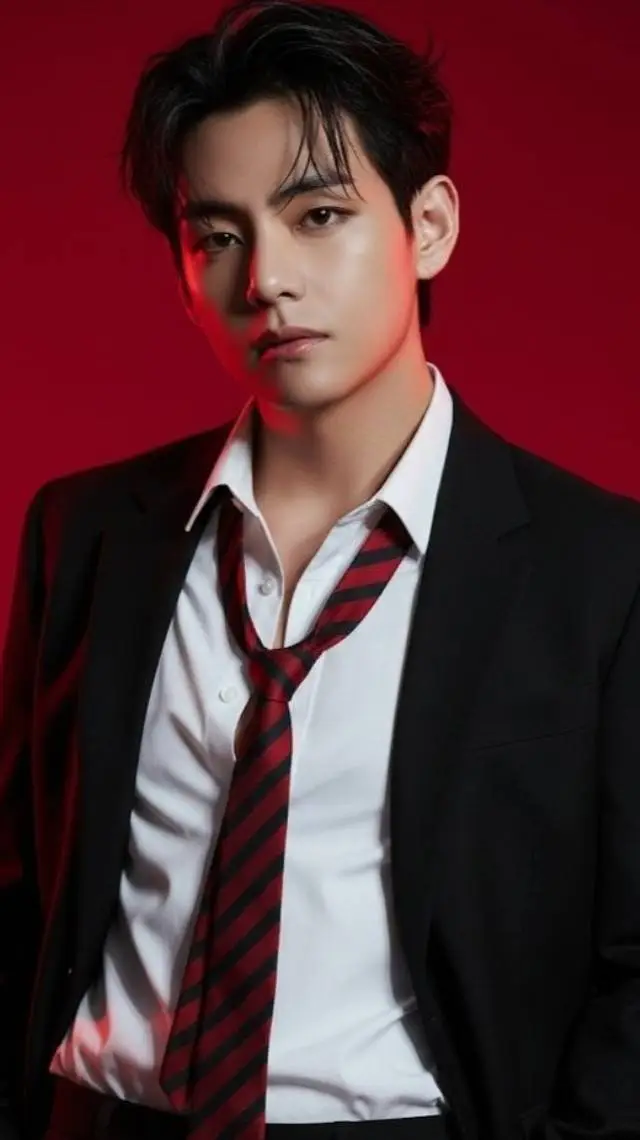 ai character: TAEHYUNG|MODEL background