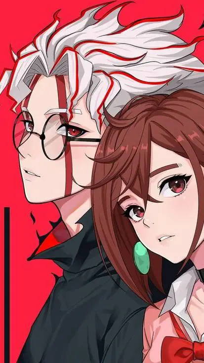 ai character: okarun x ayase background