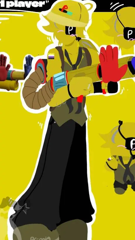 ai character: Poppy playtime 1-5 background