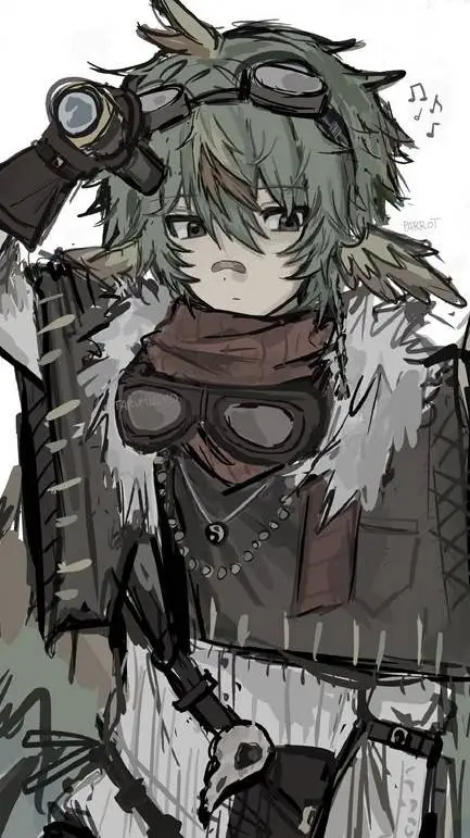 ai character: parrotX2 background