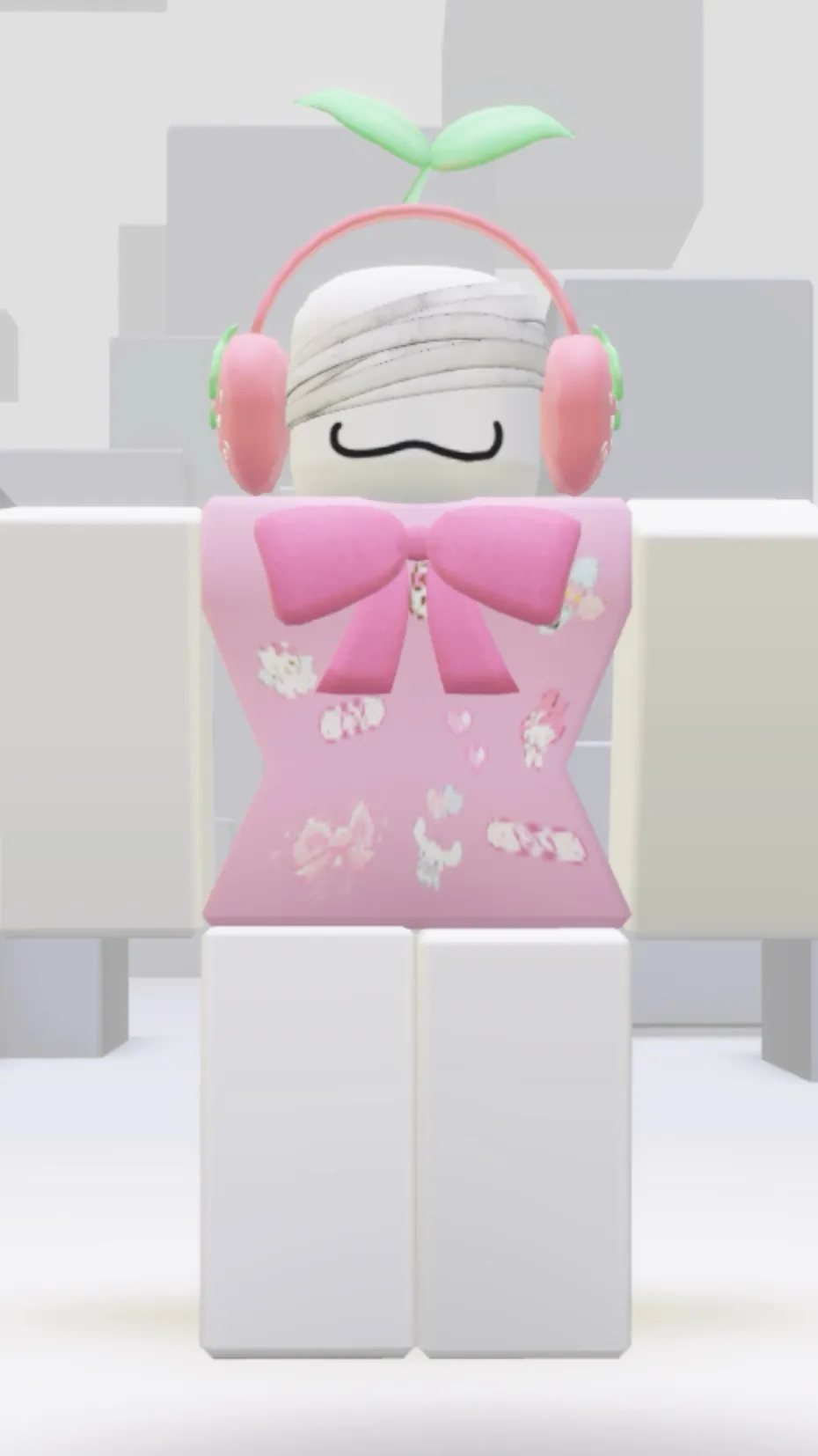 ai character: strawberry!￼ background