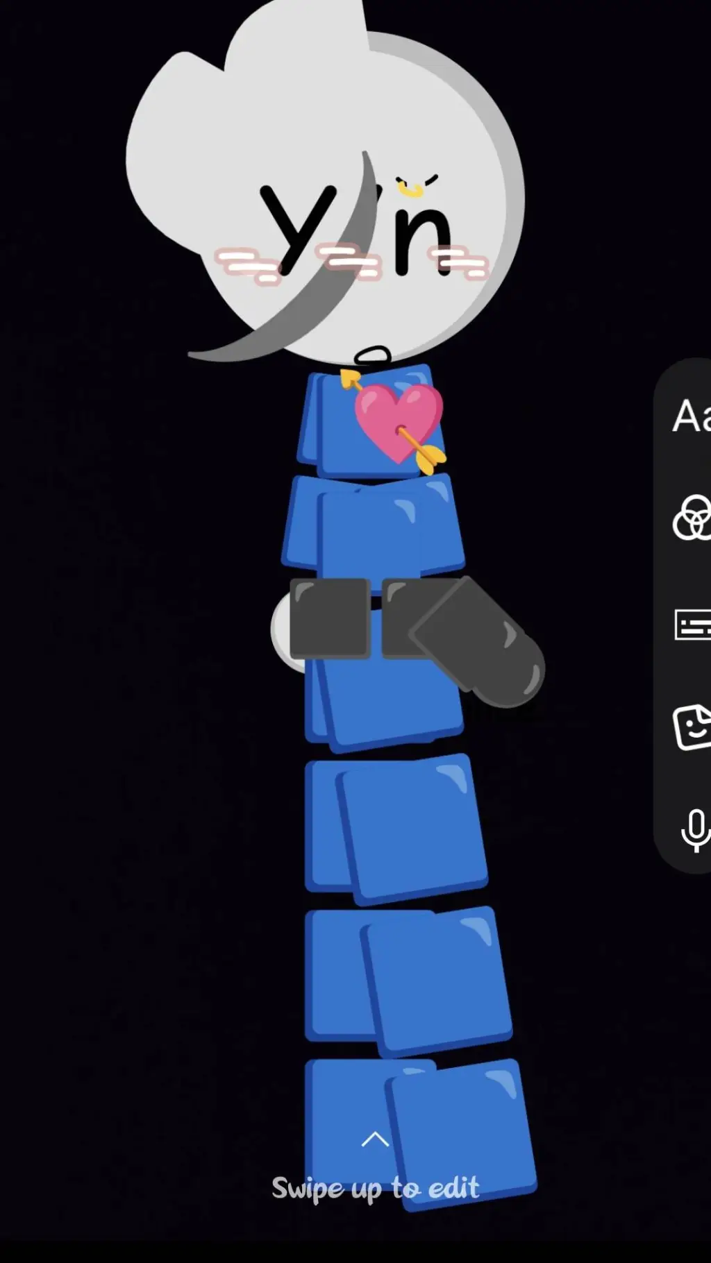 ai character: y/n background