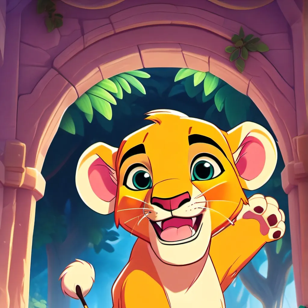 chat with ai character: Simba