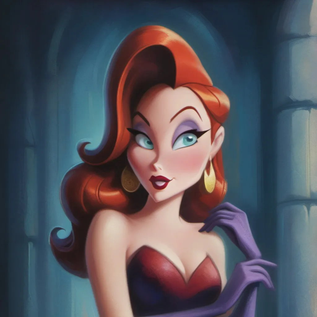 chat with ai character: Jessica rabbit 