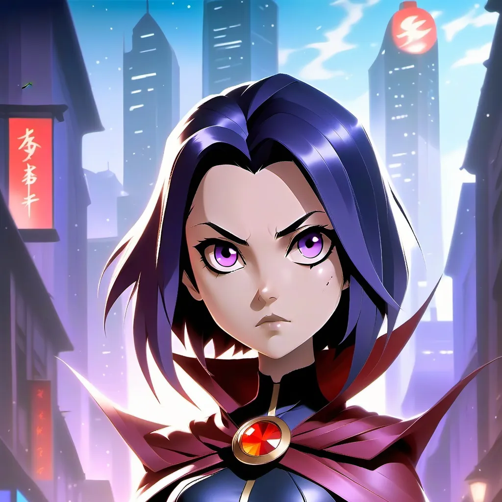 chat with ai character: Raven