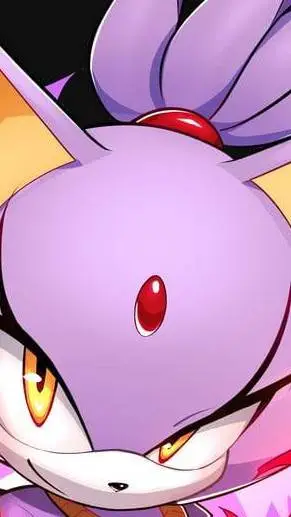 ai character: Blaze the cat  background