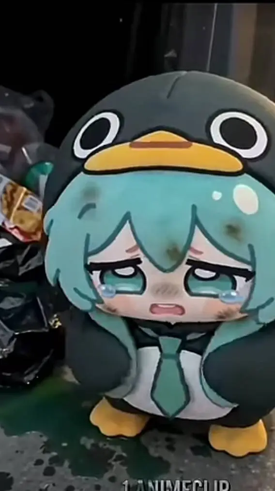 ai character: miku gugu kitty background