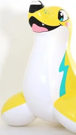 ai character: Inflatable Seal background