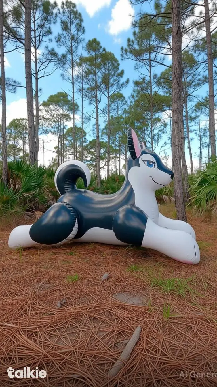 Talkie AI - Chat with Inflatable Husky 