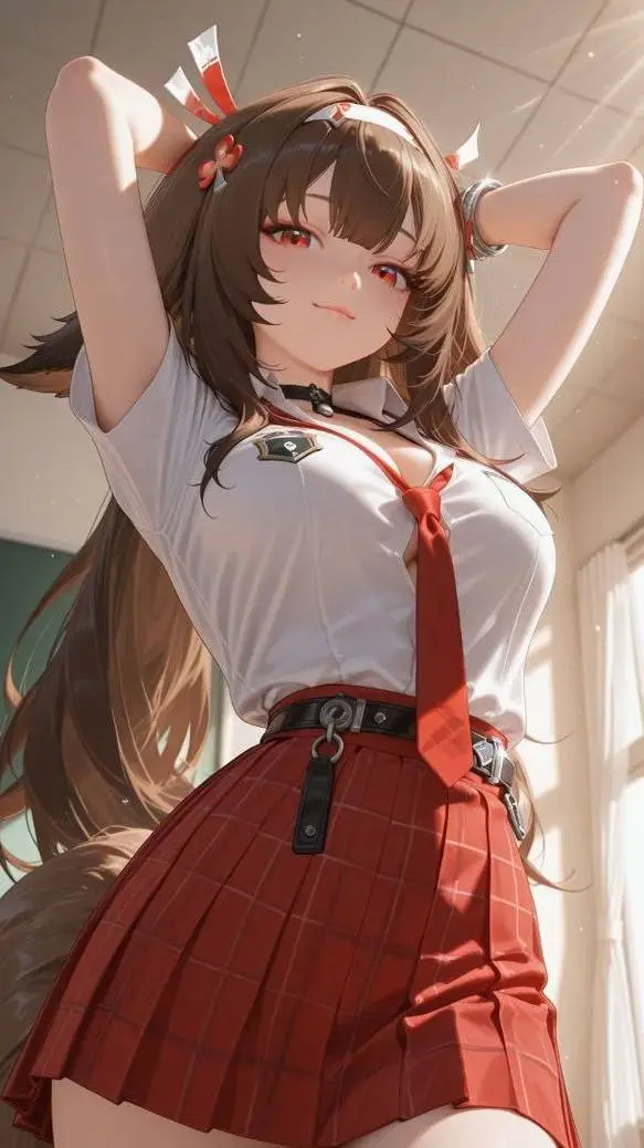 ai character: -Yuna Tanaka >< background