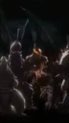 ai character: Monster graveyard background