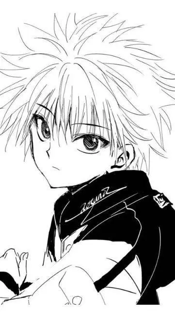 ai character: killua  background