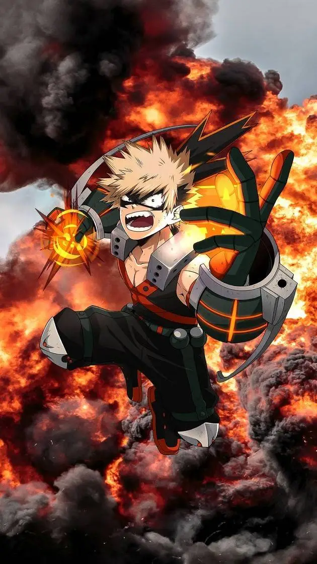 ai character: bakugo-vampire  background