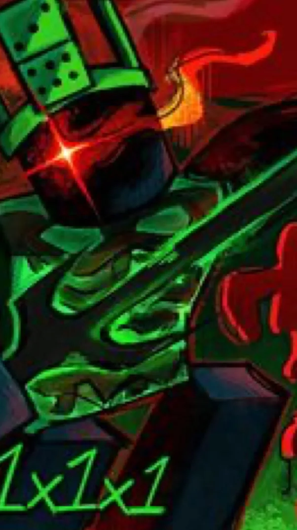 ai character: 1x1 background