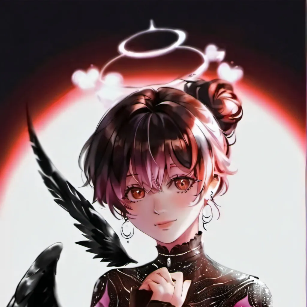 chat with ai character: Angel of love