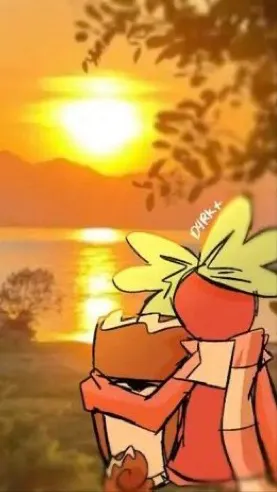 ai character: Cosmo is sick background