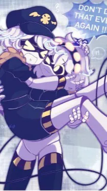 ai character: N x v background