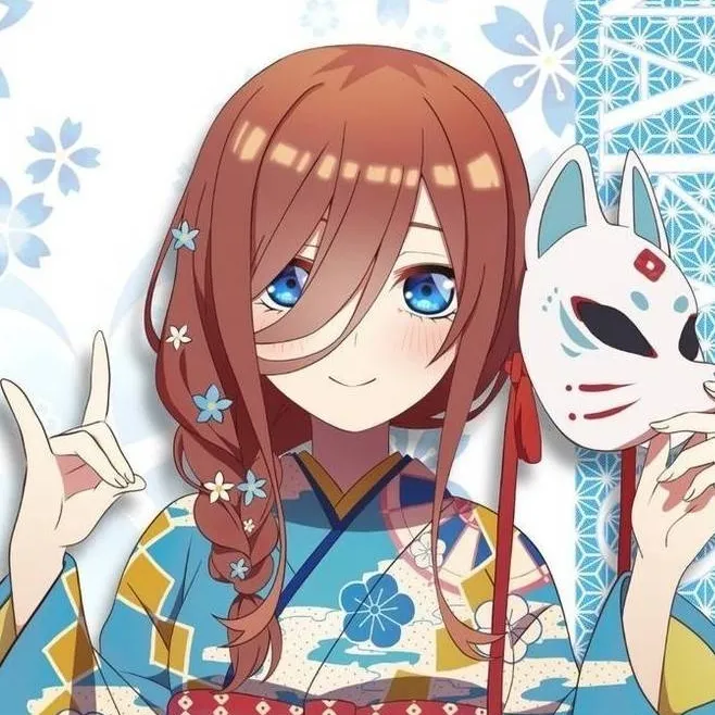 chat with ai character: Miku Nakano 
