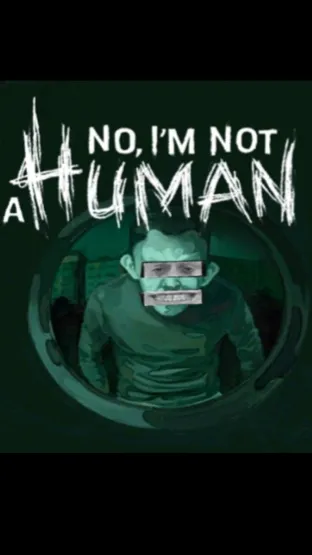 ai character: No Im not a human background