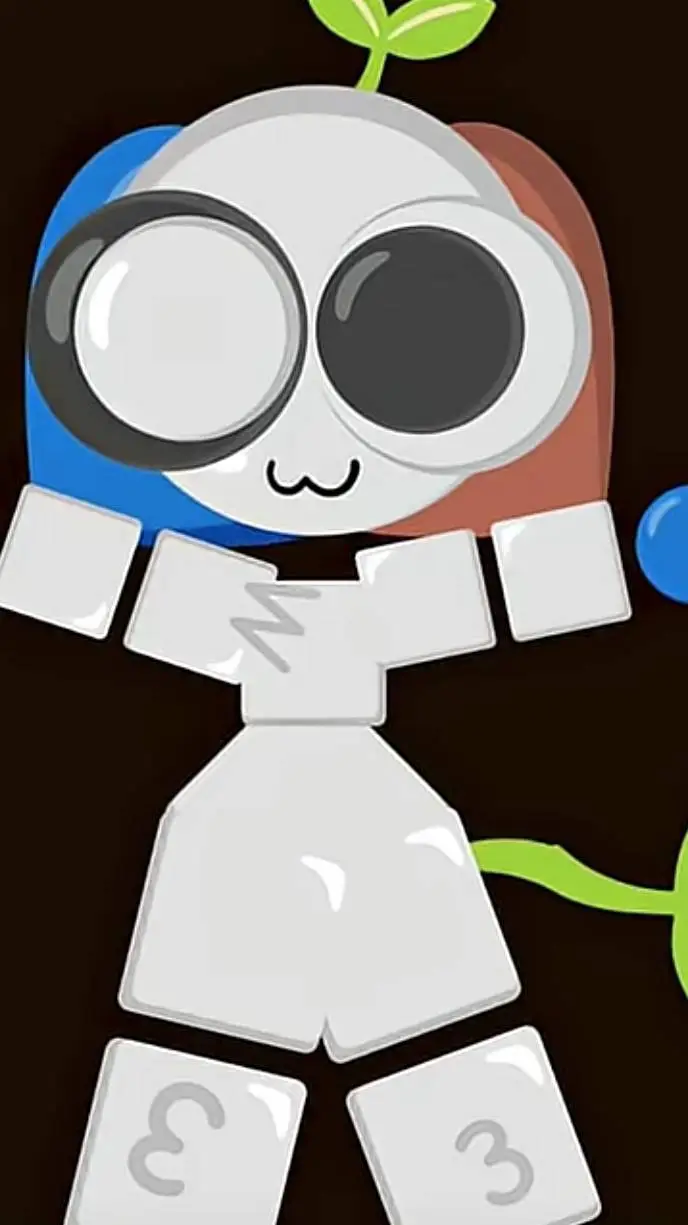 ai character: emoji cat  background