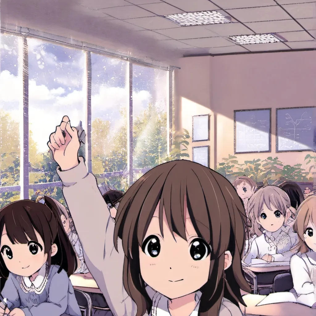 chat with ai character: Classroom