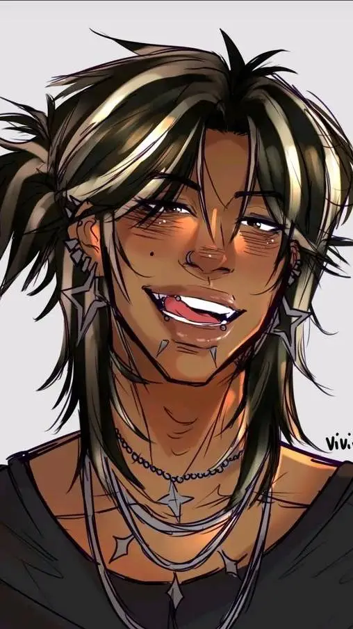 ai character: ｡⁠☬★•∆XION∆•★☬⁠｡ background