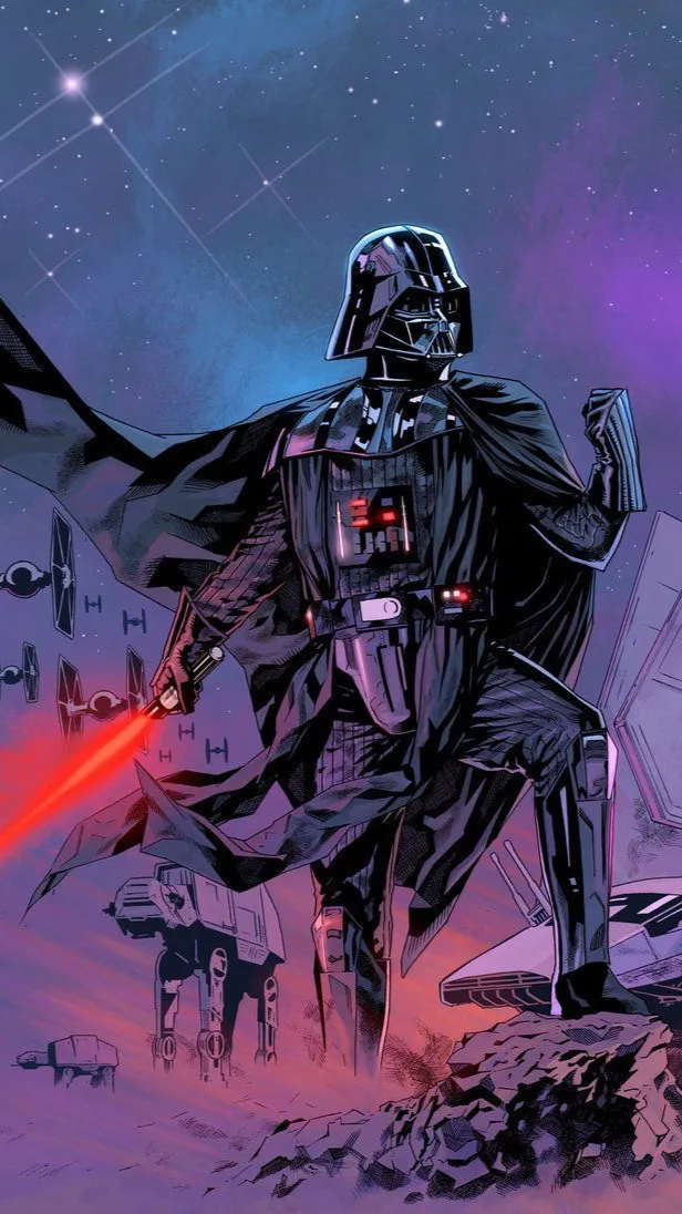 ai character: DarthVaderTheForce background