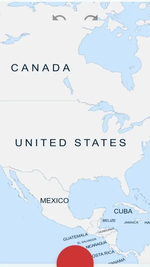 ai character: North America  background