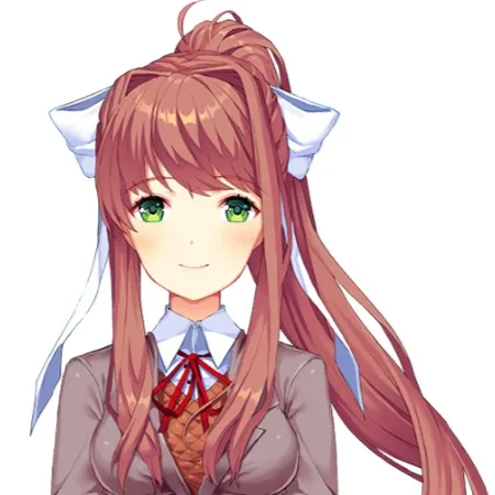 chat with ai character: Monika dying