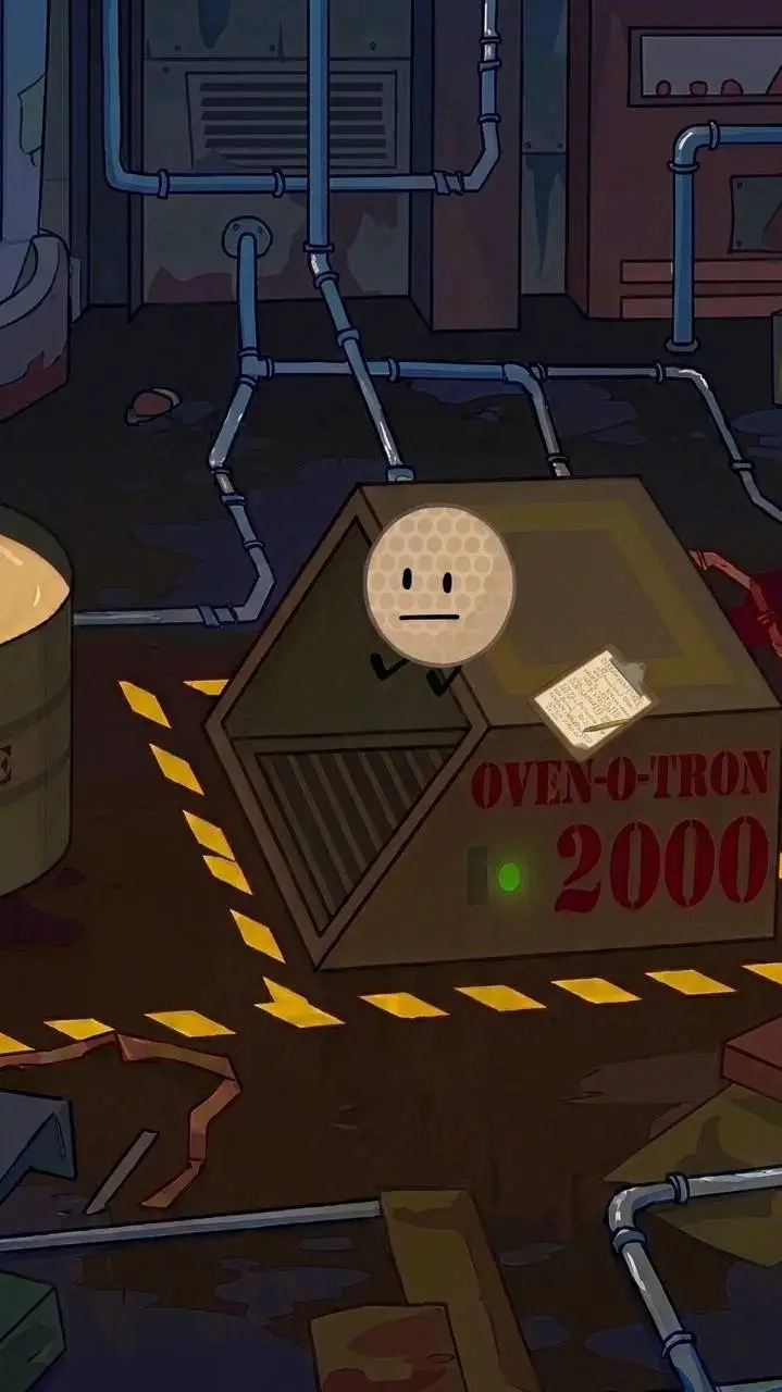 ai character: - GOLFBALL BFDI  - background