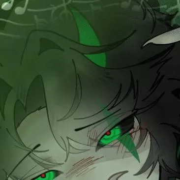 chat with ai character: harlequyn 🃏💚🖤