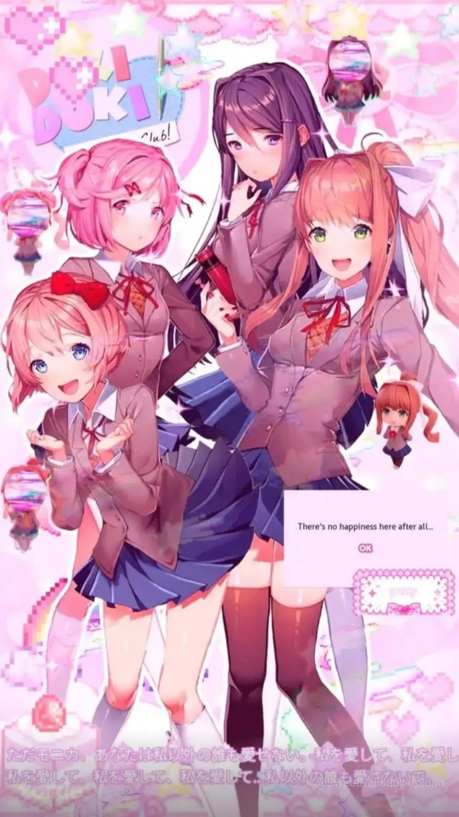 ai character: DDLC ROAD TRIP background
