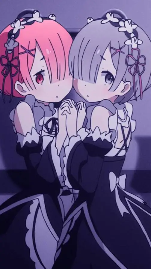 ai character: Ram y Rem background