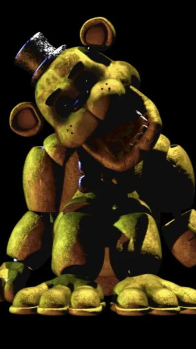 ai character: Golden Freddy dad background
