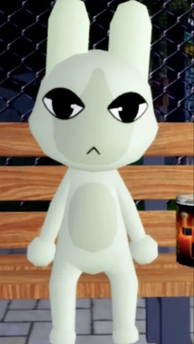 ai character: Lobby Bunny  background