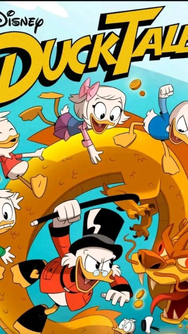 ai character: ducktales  background