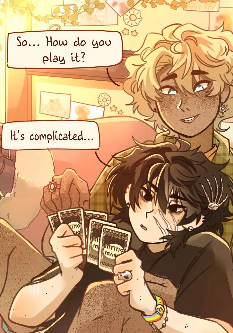 chat with ai character: Solangelo 