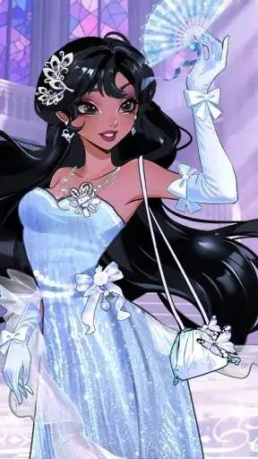 ai character: Jasmineina background