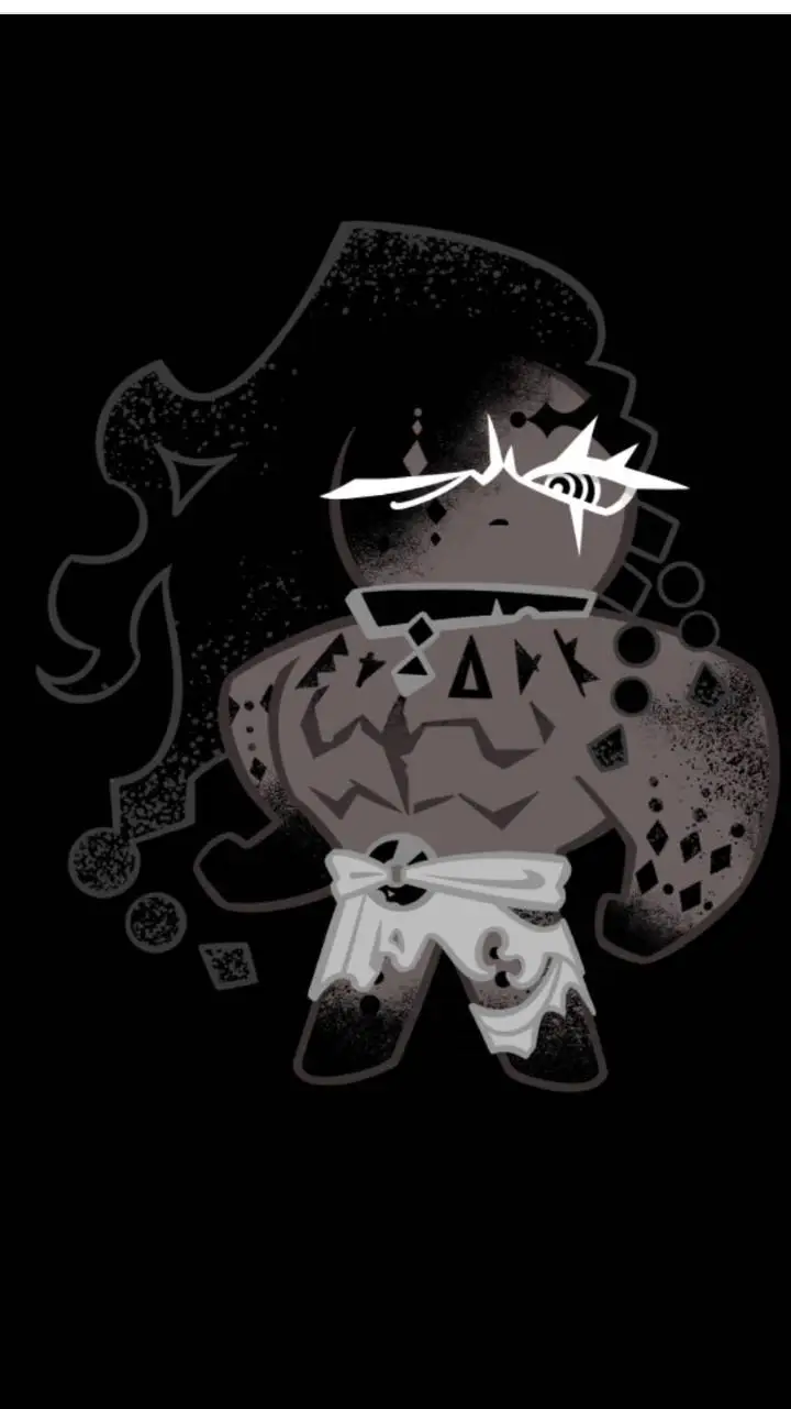 ai character: Mold dough cookie background