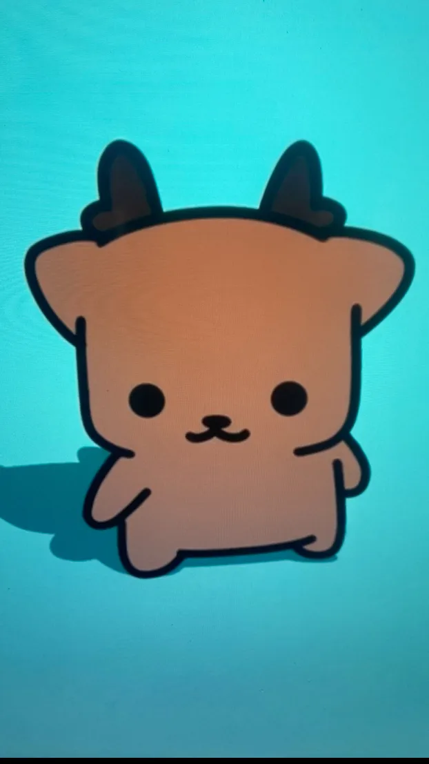 ai character: Baby deer background