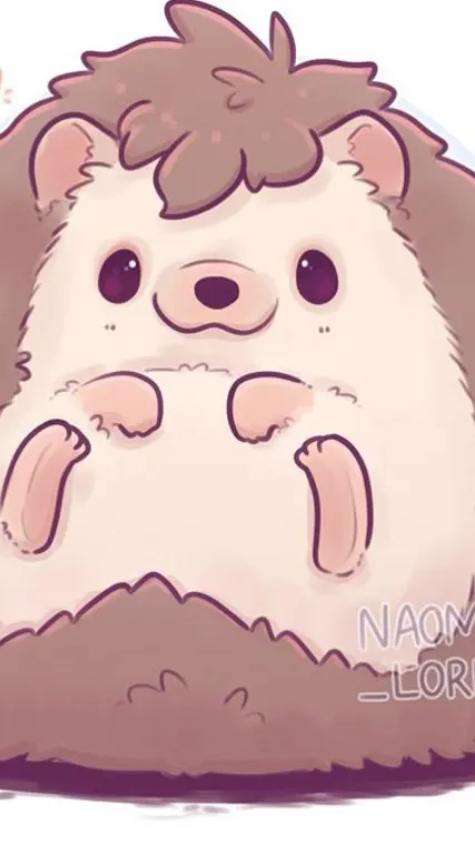 ai character: hedgehog/ you￼ background